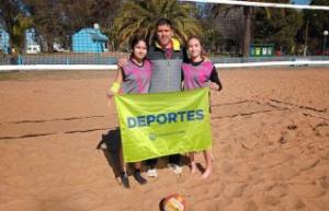 Juegos Bonaerenses: Azuleños jugaron los regionales de beach vóley